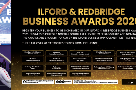 Ilford & Redbridge Business Awards 2026 REGISTRATION OPEN